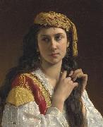 Charles-Amable Lenoir Jeune fille grecque oil